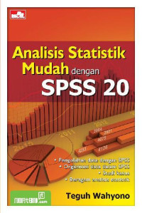 Image of Analisis Statistik Mudah dengan SPSS 20